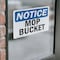Signmission Mop Bucket, 7 in W x Rectangle, Vinyl Decal OS-2PACK-NS-D-57-L-14243 - alternate 4
